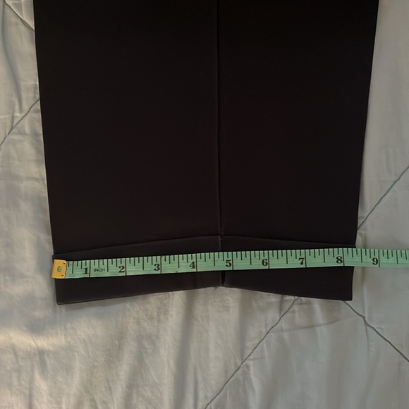 Vintage Haggar Black Label Pleated Navy Pants Size 34x34 - Picture 7 of 8